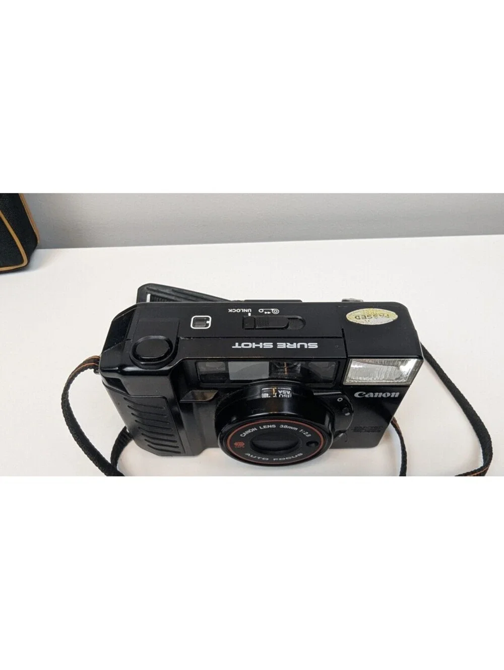 Canon Sure Shot AF35M II Autoboy2 35mm Film Camera 38mm f/2.8 With Case - Picture 7 of 9